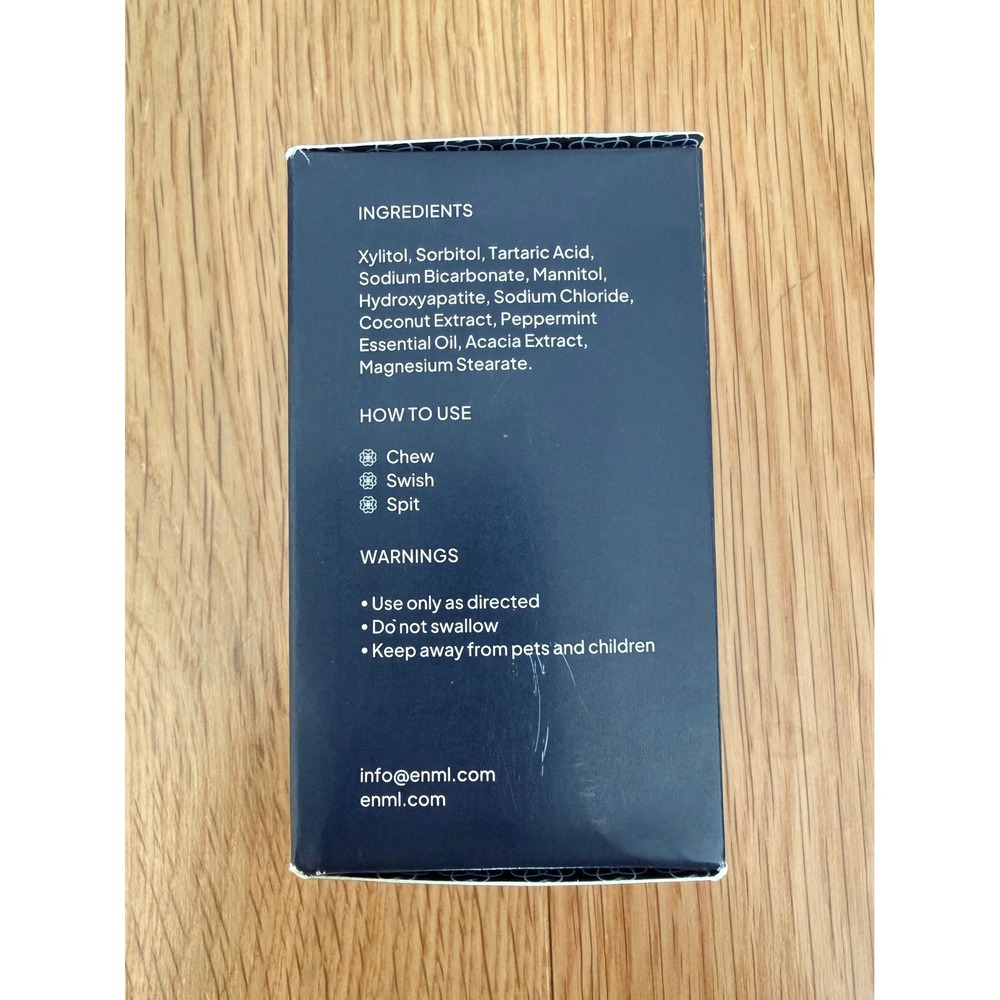 ENML Luxury Mouthwash Tablets 60 Count - New In Box - Picture 4 of 4